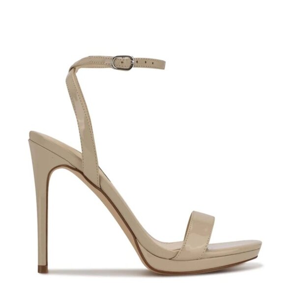 Nine West Women's Loola Ankle Strap High Stiletto Sandals - Picture 3 of 4